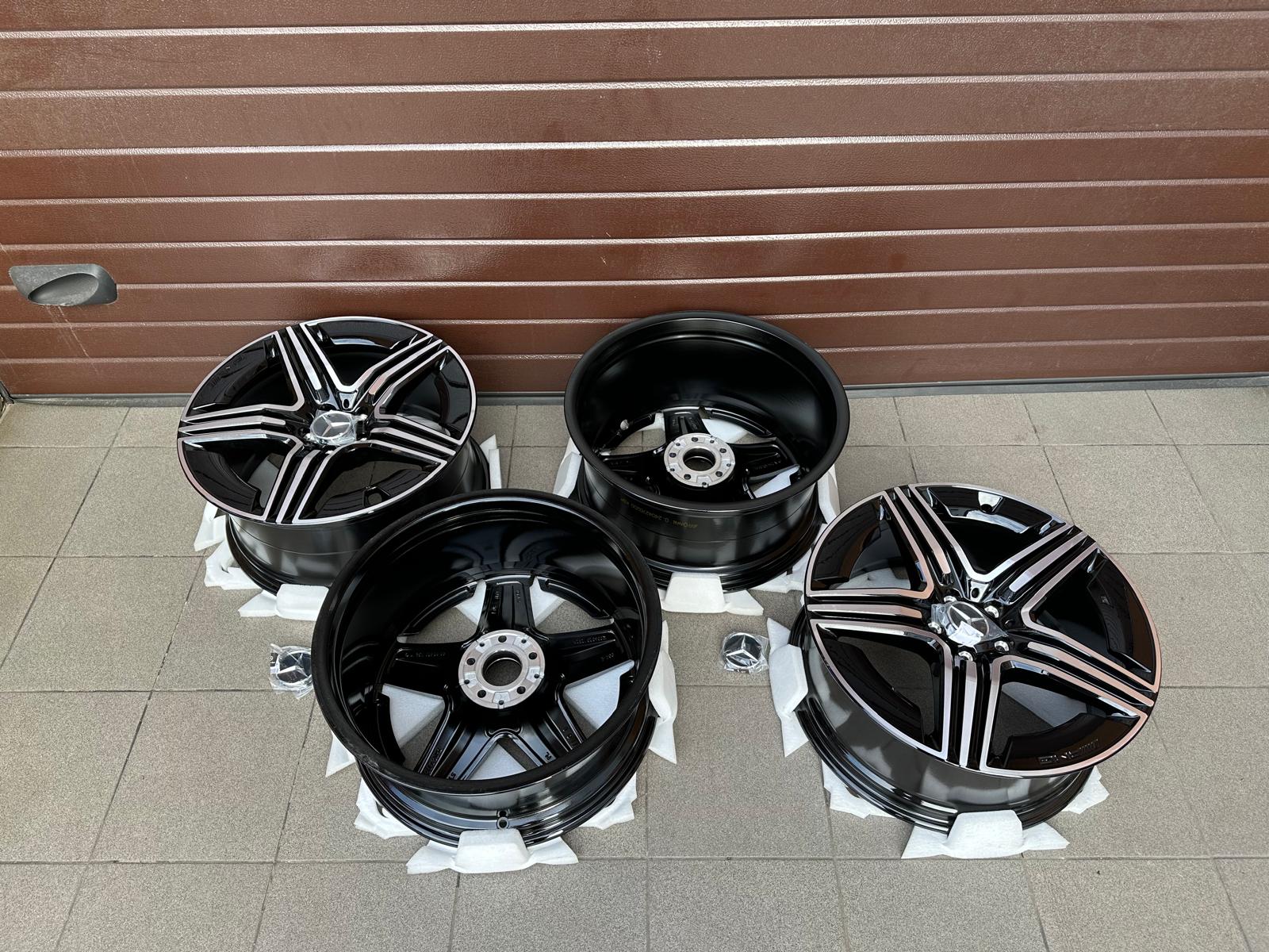 Original Glc W254 AMG 5-twin-spoke black wheels r20 - Image 3
