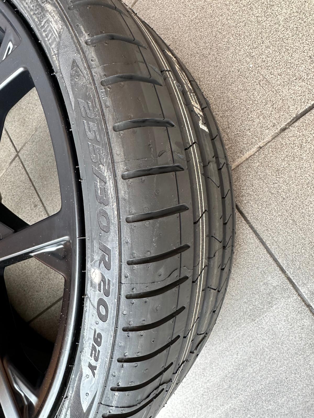 Original G20 G21 G22 G23 G42 M Performance Y-Spoke 795 jet black matt, Wheels with pressure sensors, Pirelli tires New Set r20 - Image 7