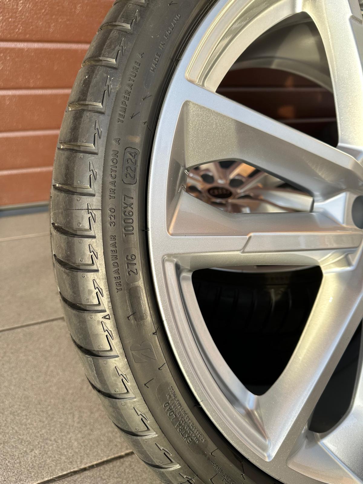 Original A6 Wheels with tires Pirelli 255/35r21 - Image 2
