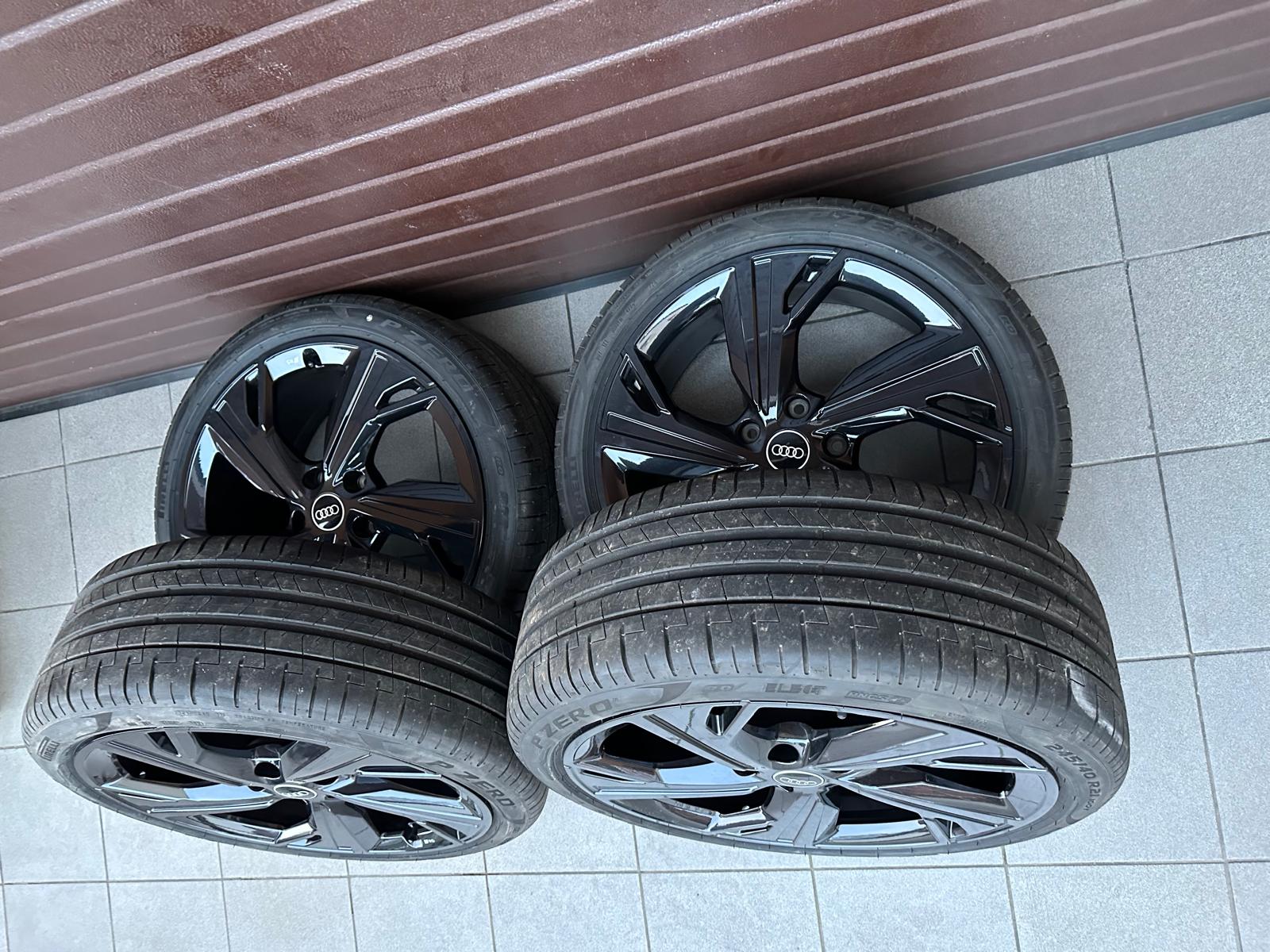 Original A6 E-Tron GH RS Wheels with Pirelli tires r21 - Image 3