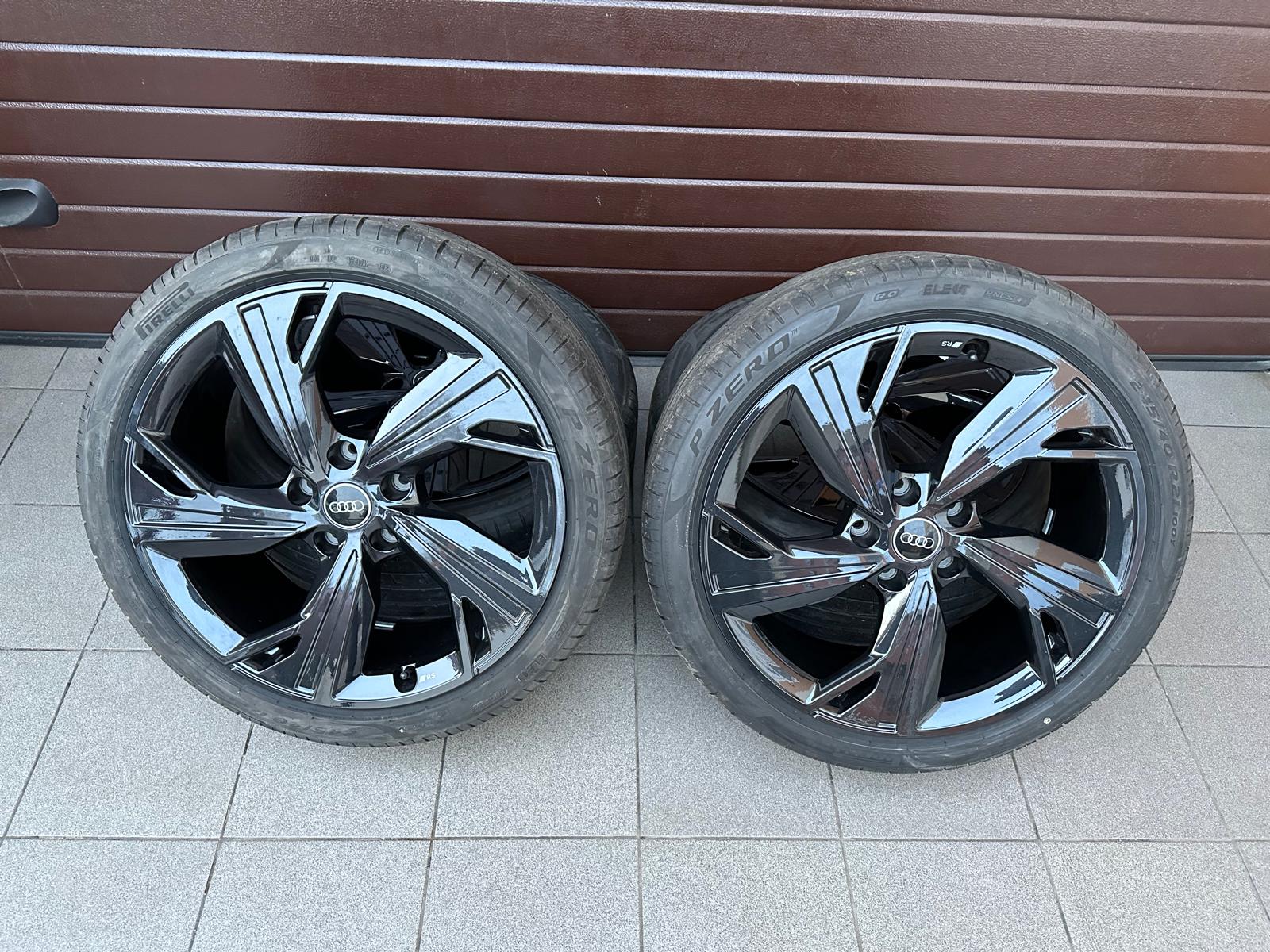 Original A6 E-Tron GH RS Wheels with Pirelli tires r21