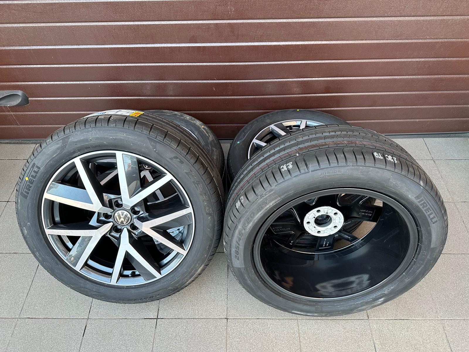 Original Touareg II Facelift Wheels with Tires Pirelli r20 - Image 7