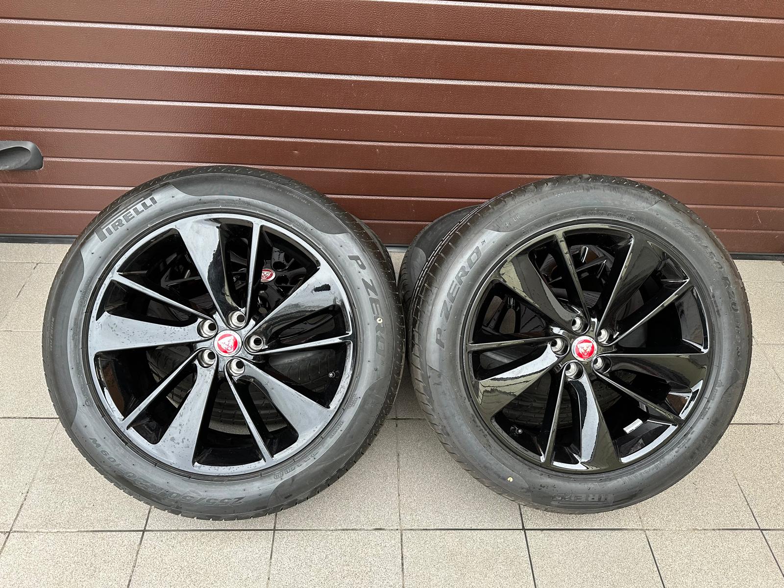 Original F-Pace X761 Wheels with tires Pirelli 255/50r20