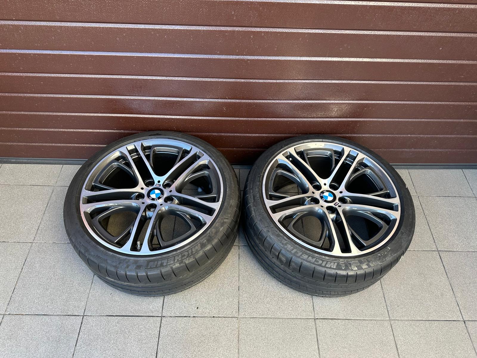 Original X3 F25 X4 F26 M Doppelspeiche 310, Wheels with pressure sensors, summer tires r20 - Image 6