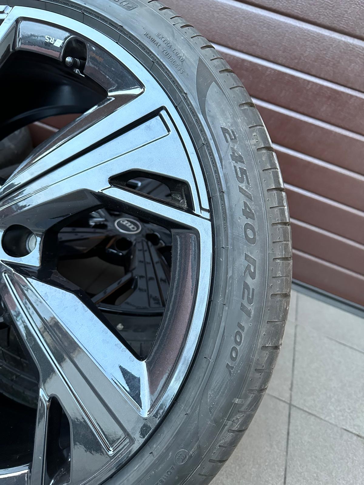 Original A6 E-Tron GH RS Wheels with Pirelli tires r21 - Image 2