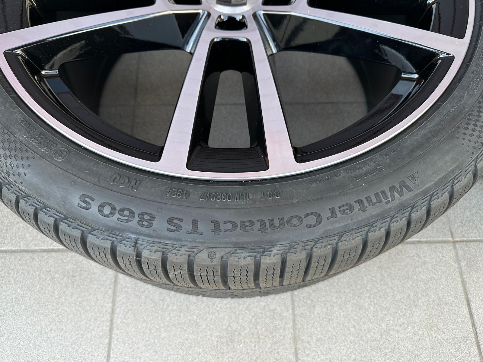 Original Cayenna Coupe GTS Wheels with pressure sensors, tires Continental 285/40 315/35 r22 New set - Image 4
