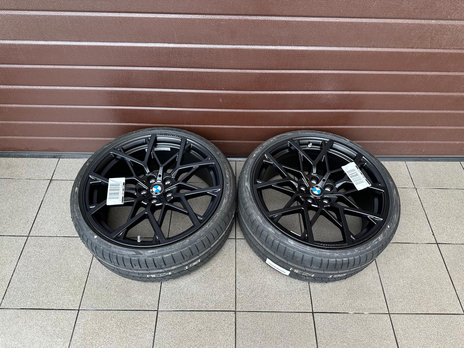 Original G20 G21 G22 G23 G42 M Performance Y-Spoke 795 jet black matt, Wheels with pressure sensors, Pirelli tires New Set r20 - Image 5