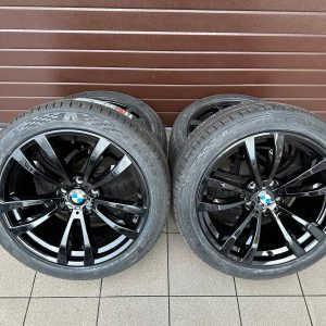 Original X5 F15 X6 F16 M Paket Black Style 469, Rims with Summer tires Kumho 275/40 315/35 R20 Set