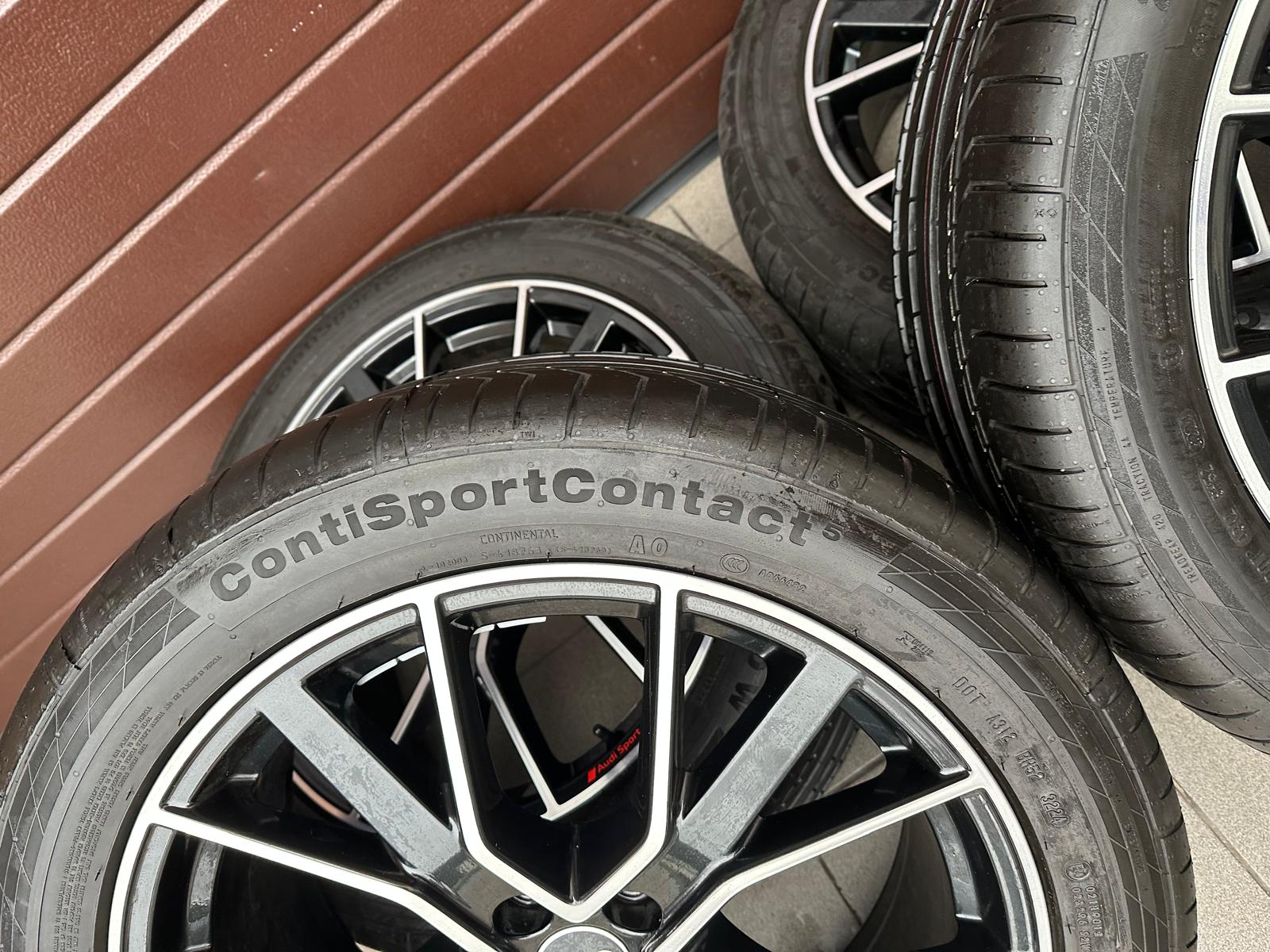 Original Q5 SQ5 Wheels with Continental tires 255/45rR20 - Image 2