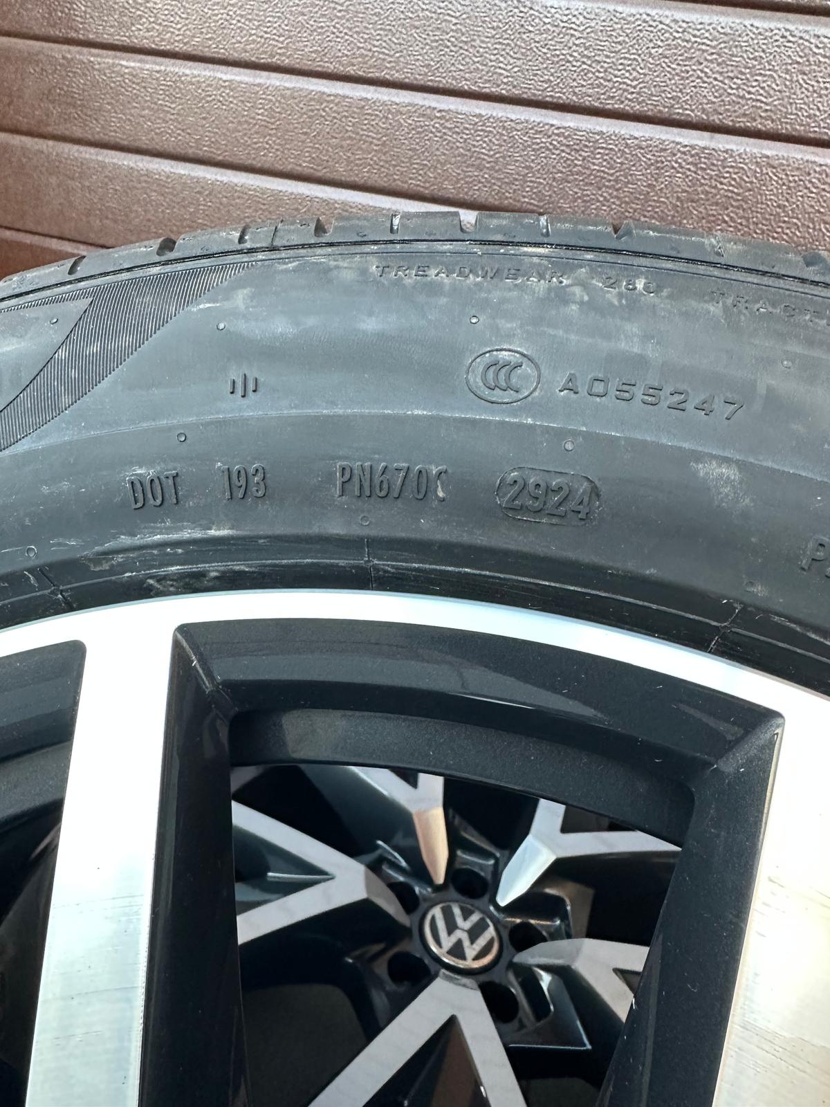 Original Touareg II Facelift Wheels with Tires Pirelli r20 - Image 2