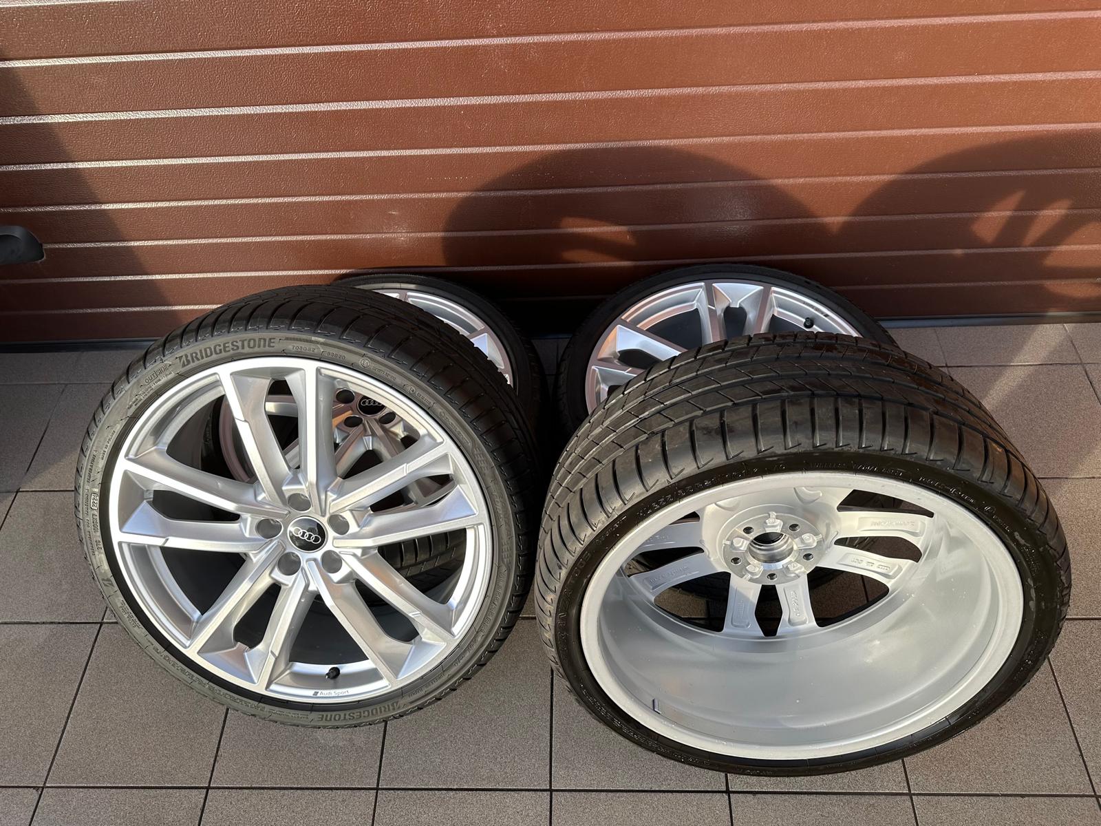 Original A6 Wheels with tires Pirelli 255/35r21 - Image 7