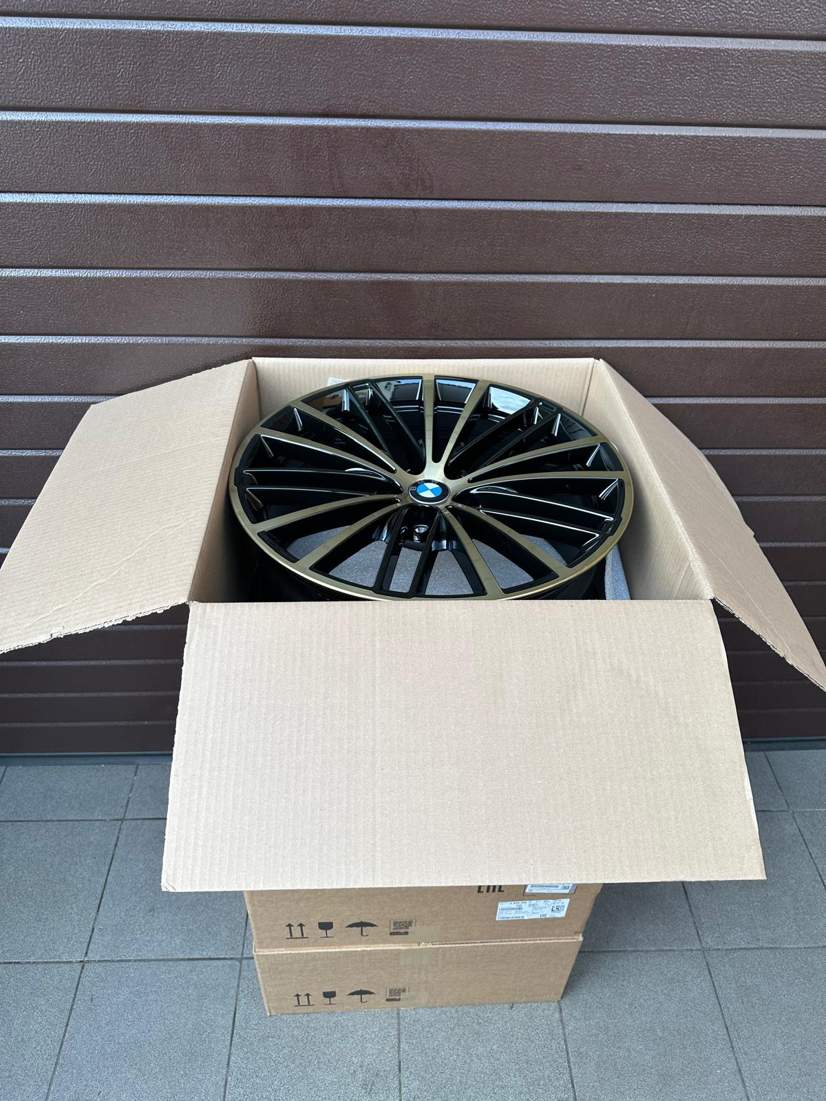 Original G30 G31 Lci Night Gold Style 635 rims r19