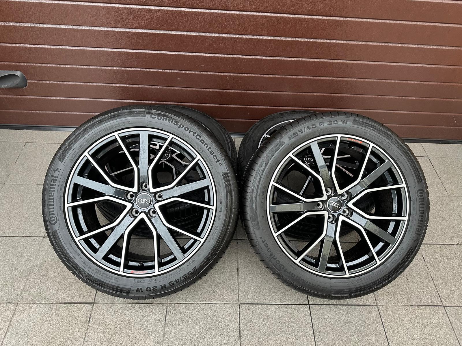 Original Q5 SQ5 Wheels with Continental tires 255/45rR20