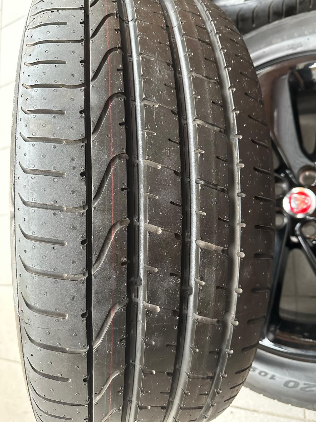 Original F-Pace X761 Wheels with tires Pirelli 255/50r20 - Image 4
