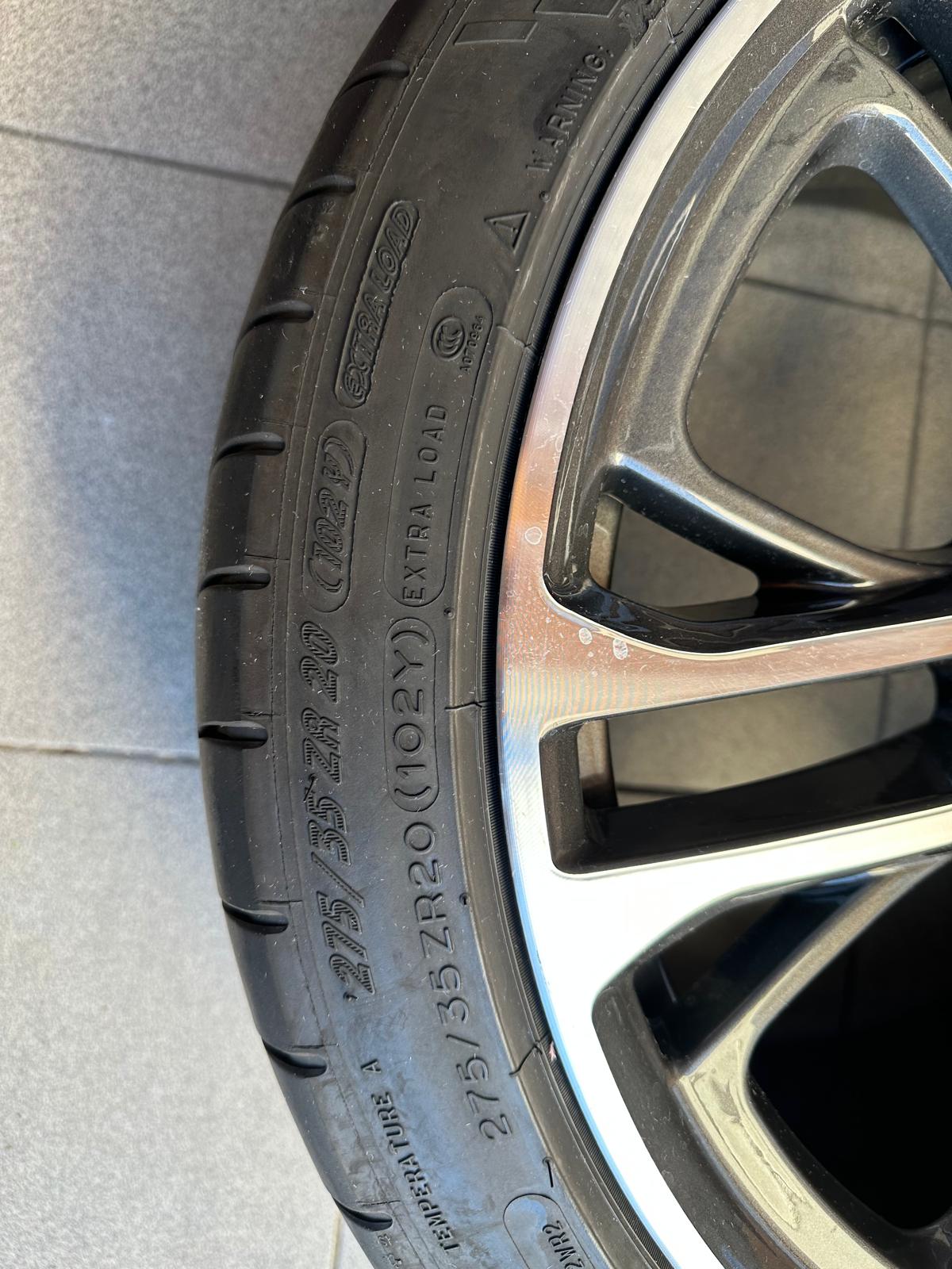 Original X3 F25 X4 F26 M Doppelspeiche 310, Wheels with pressure sensors, summer tires r20 - Image 5