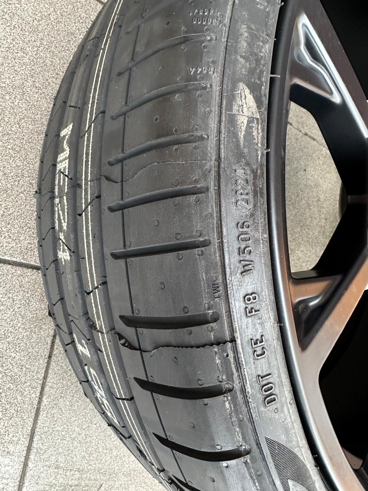 Original G20 G21 G22 G23 G42 M Performance Y-Spoke 795 jet black matt, Wheels with pressure sensors, Pirelli tires New Set r20 - Image 6