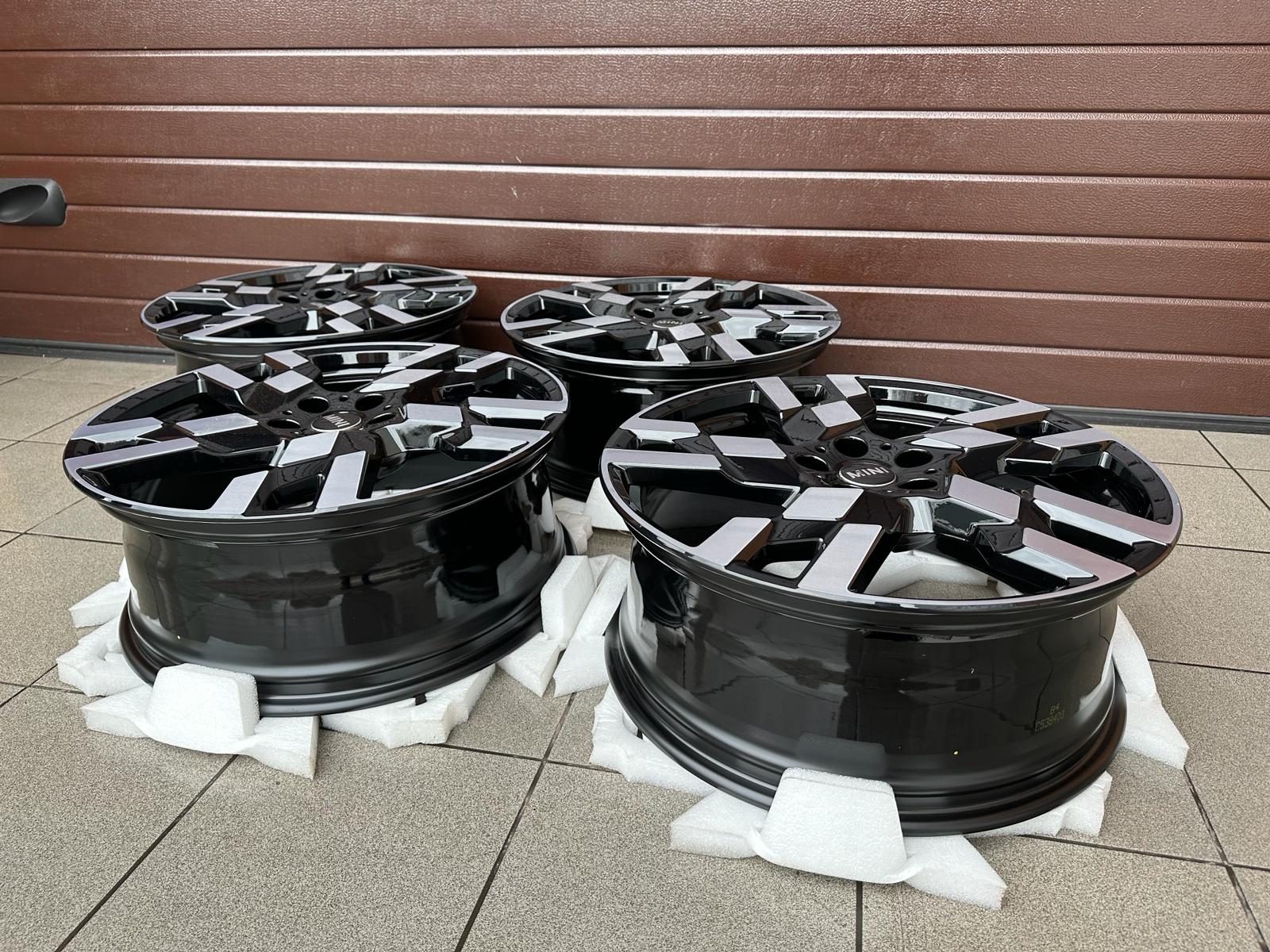 Original Mini Countryman U25 Jcw Flag Spoke 949 bicolor (jet black uni) Wheels set r20 - Image 2