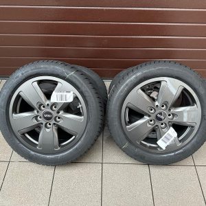 Original Revolite Spoke 517 spectre grey dark metallic F55 F56 F56 Bev F57 Wheels with pressure sensors, Good Year winter tires set r16