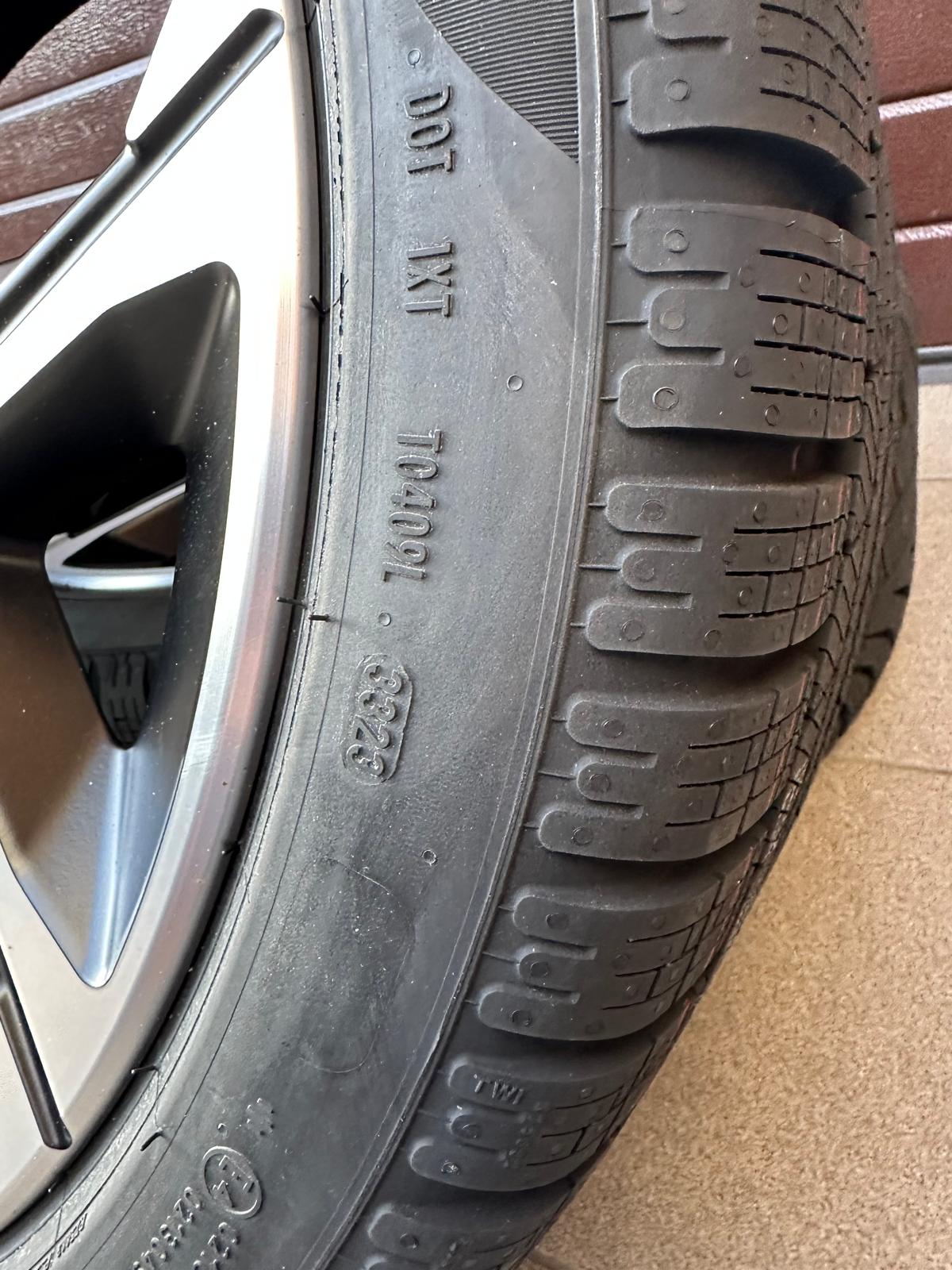 Original X1 U11 X2 U10 M Y-Spoke 872M bicolor (jet black matt) Wheels with pressure sensors, Pirelli winter tires r20 - Image 5