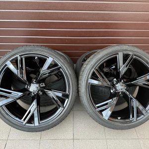 Original RS6 RS7 Wheels with pressure sensors, Hankook tires r22