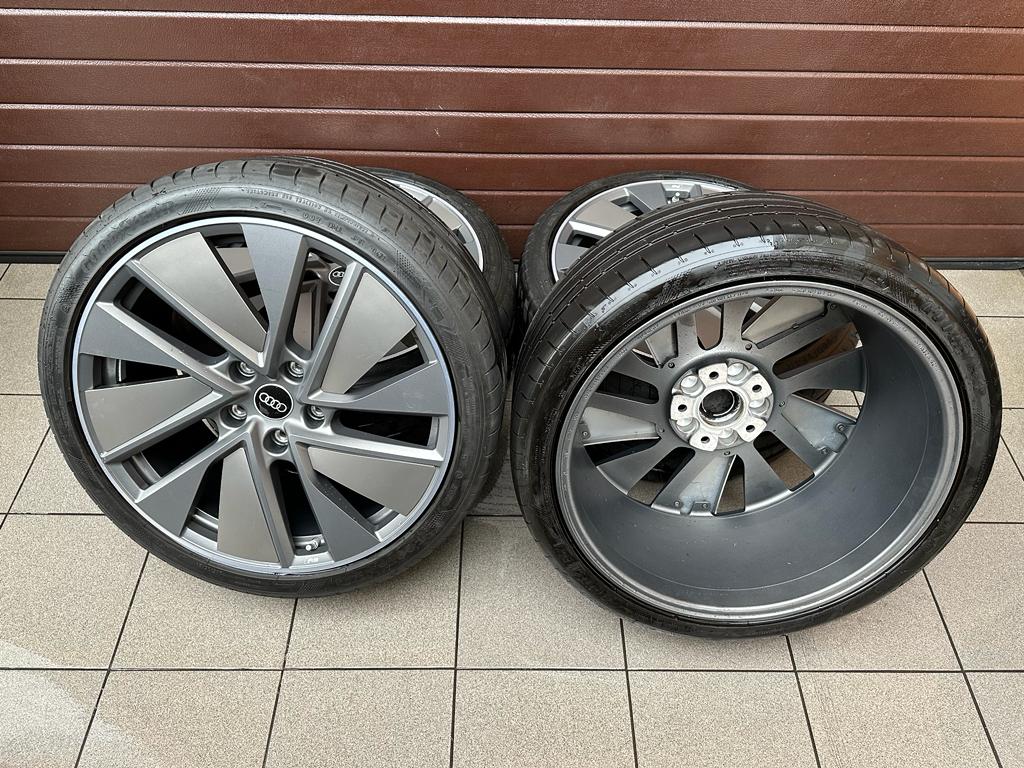 Original RS e-tron GT Wheels with pressure sensors, summer tires Good Year r21 - Image 7