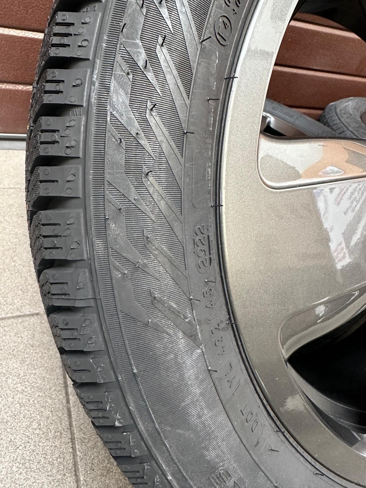 Original Revolite Spoke 517 spectre grey dark metallic F55 F56 F56 Bev F57 Wheels with pressure sensors, Nokian winter tires set r16 - Image 3