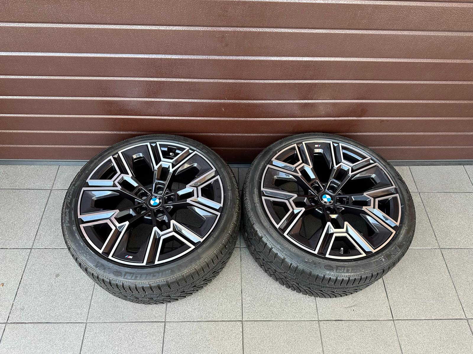 Original G60 G61 M Aerodynamic 939 bicolor (midnight grey / polished) Wheels with pressure sensors, winter tires Michelin r20 - Image 5