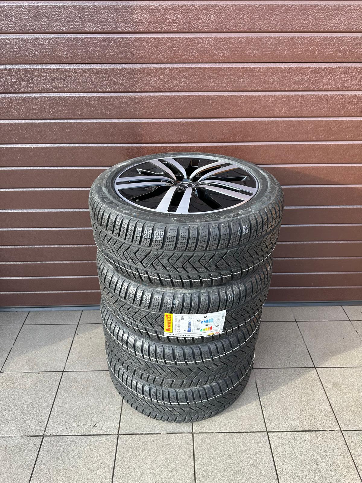 Original New rims A222 fits W213 with Pirelli winter tires r18 set - Image 2