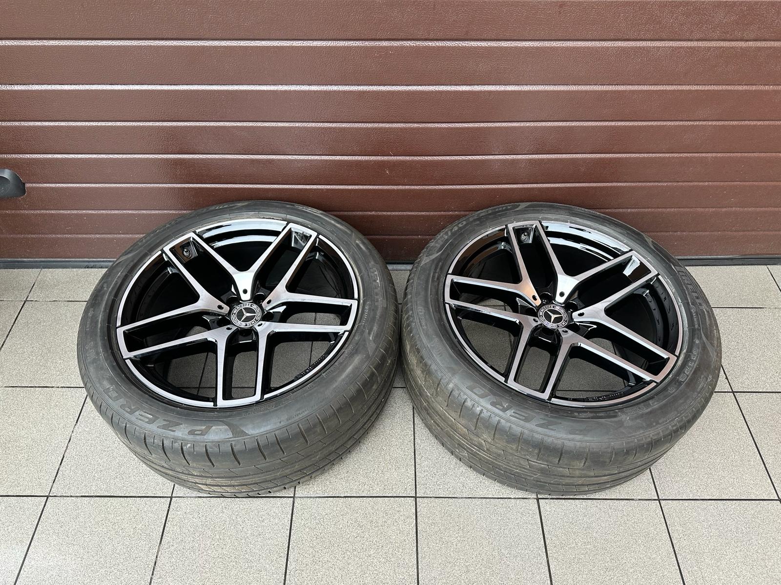 Original AMG GLE Coupe W166 Wheels with pressure sensors, Pirelli tires r21 - Image 4
