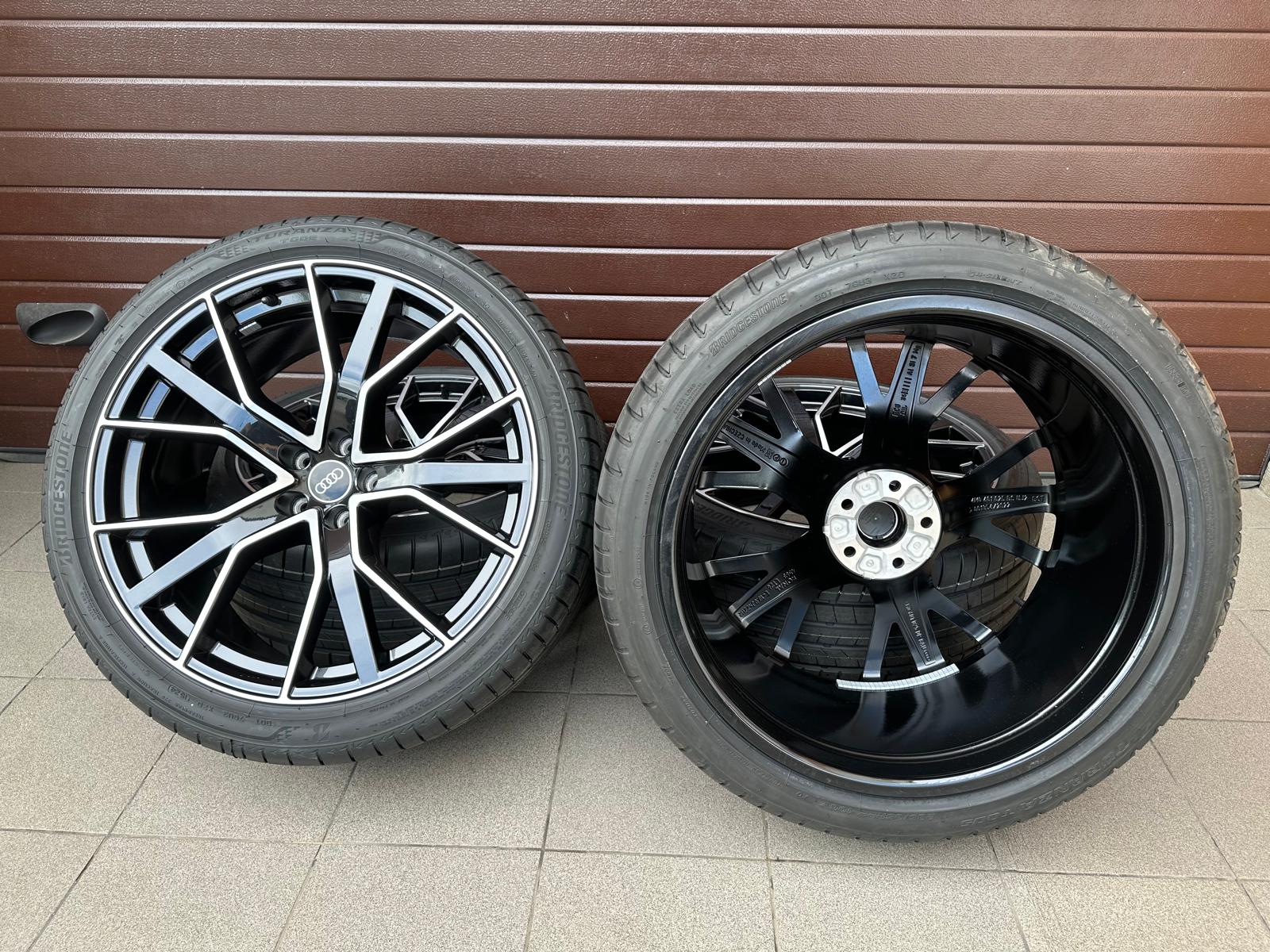 Original SQ7 Wheels with Bridgestone tires R22 - Image 7