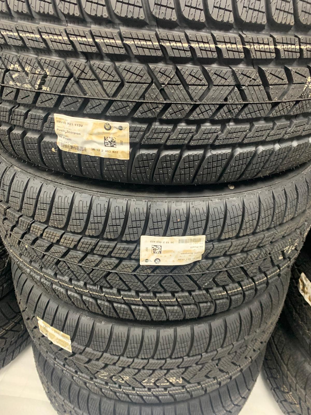 285/45r21 Pirelli Scorpion winter XL 113V Winter tires set - Image 3
