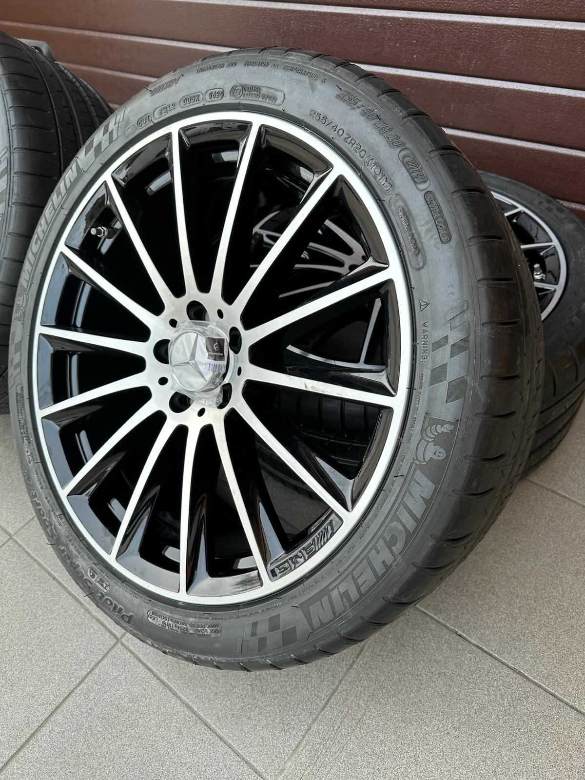 Original W223 Amg S Class Wheels with pressure sensors, Michelin summer tires r20 - Image 4