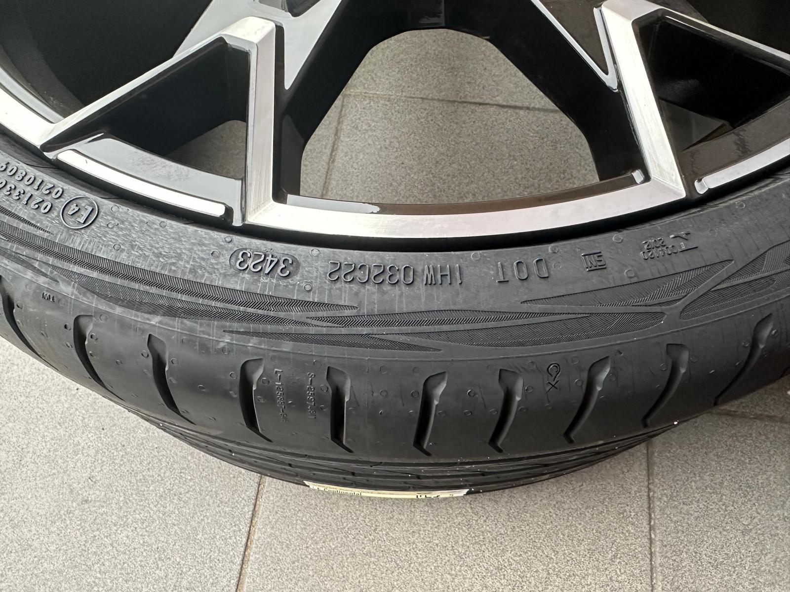 Original G60 G61 i5 M Performance Style 943, Wheels with pressure sensors, Continental r21 - Image 3