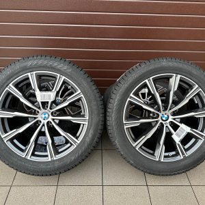 Original Winter G05 X5 G06 X6 M Style 740 New Wheels with pressure sensors for winter Nokian tires r20