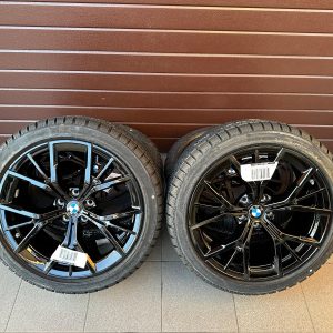 Original G30 G31 Lci M Y-Speiche 845 jet black rims with pressure sensors, Winter tires Pirellir19