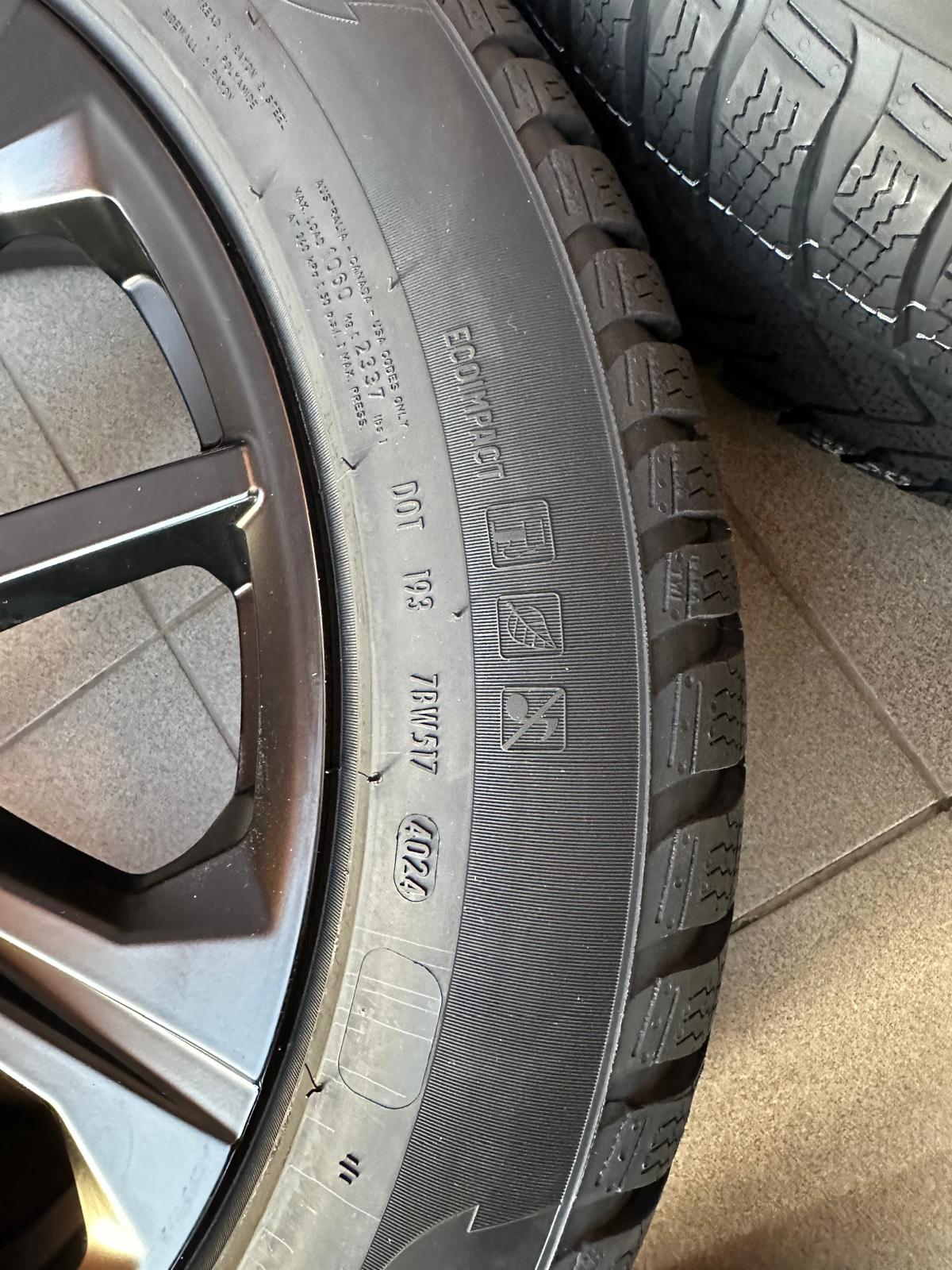 Original G05 X5 M G06 X6 M Style 748 Rims with pressure sensors for winter tires Pirelli R20 - Image 6