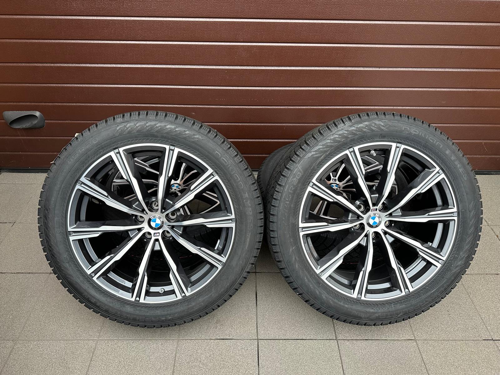Original winter X5 G05 X6 G06 M Style 740 Wheels with pressure sensors, tires Nokian r20 - Image 2