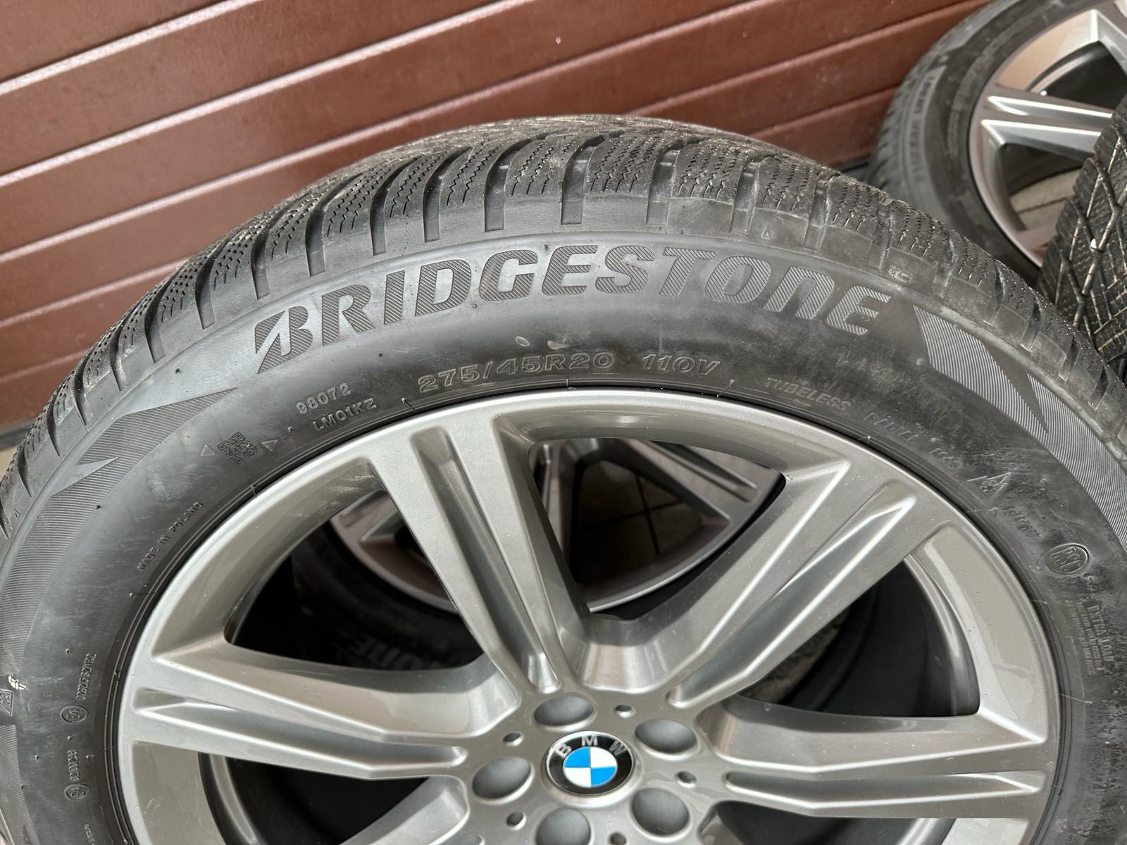 Original G05 X5 G06 X6 Style 736 Wheels with pressure sensors All-season tire Bridgestone R20 - Image 5