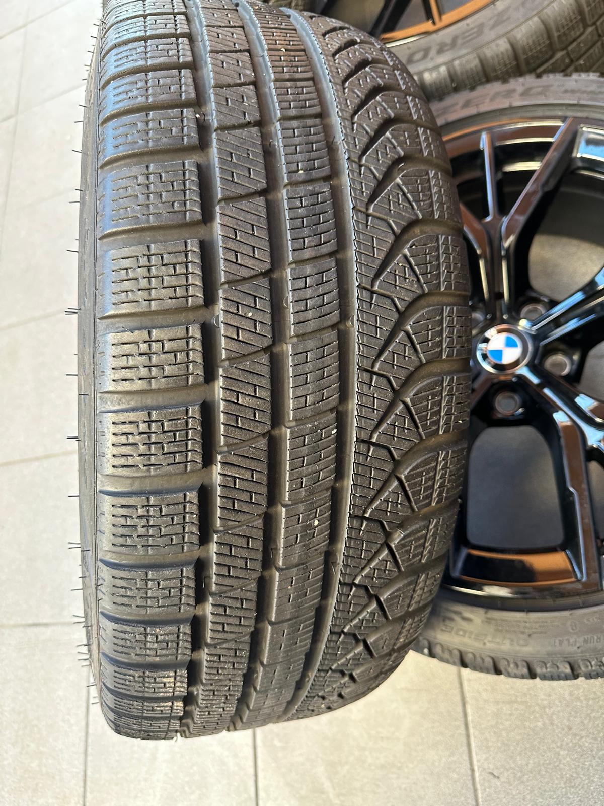 Original G30 G31 Lci M Y-Spoke 845 jet black Wheels With pressure sensors, Pirelli winter tires r19 - Image 4