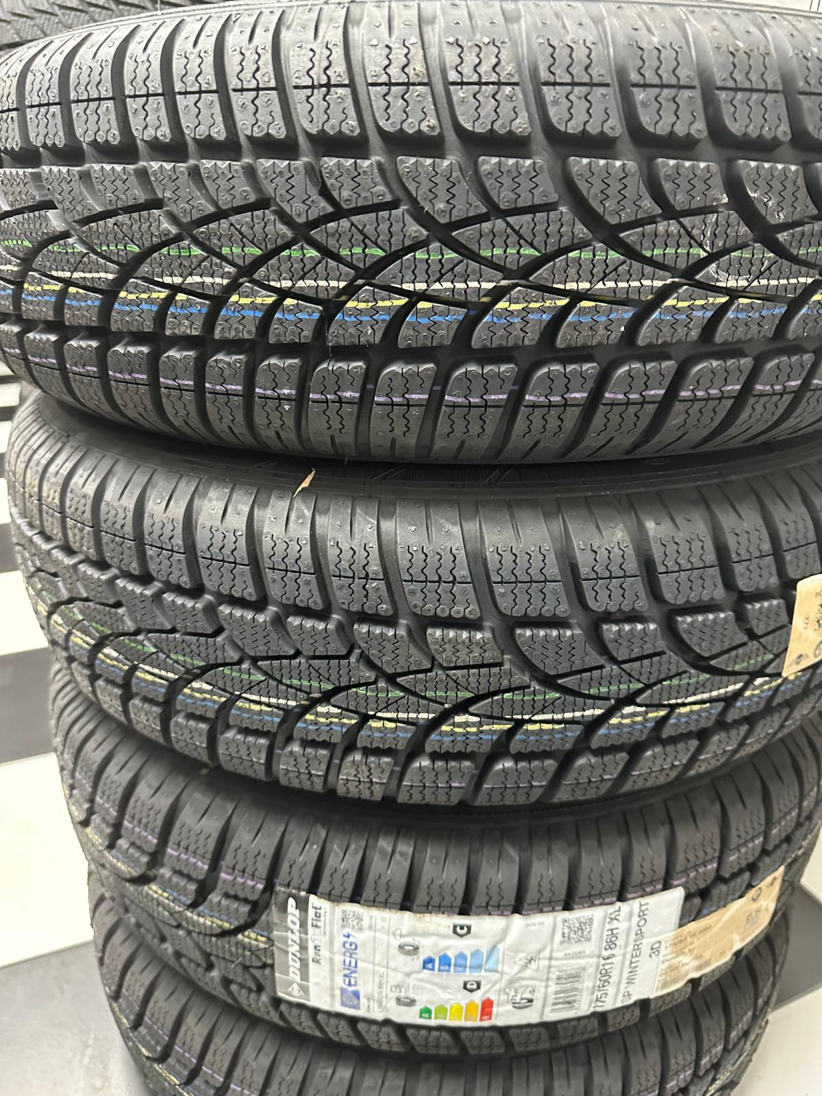 175/60r16 86H XL Dunlop SP Wintersport 3D tires set