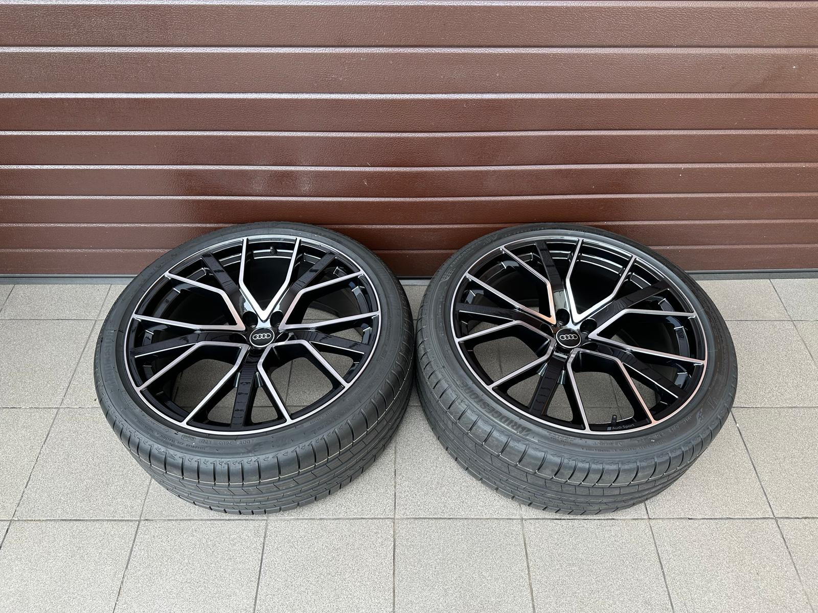 Original SQ7 Wheels with Bridgestone tires R22 - Image 5
