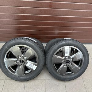Original Revolite Spoke 517 spectre grey dark metallic F55 F56 F56 Bev F57 Wheels with pressure sensors, Nokian winter tires set r16