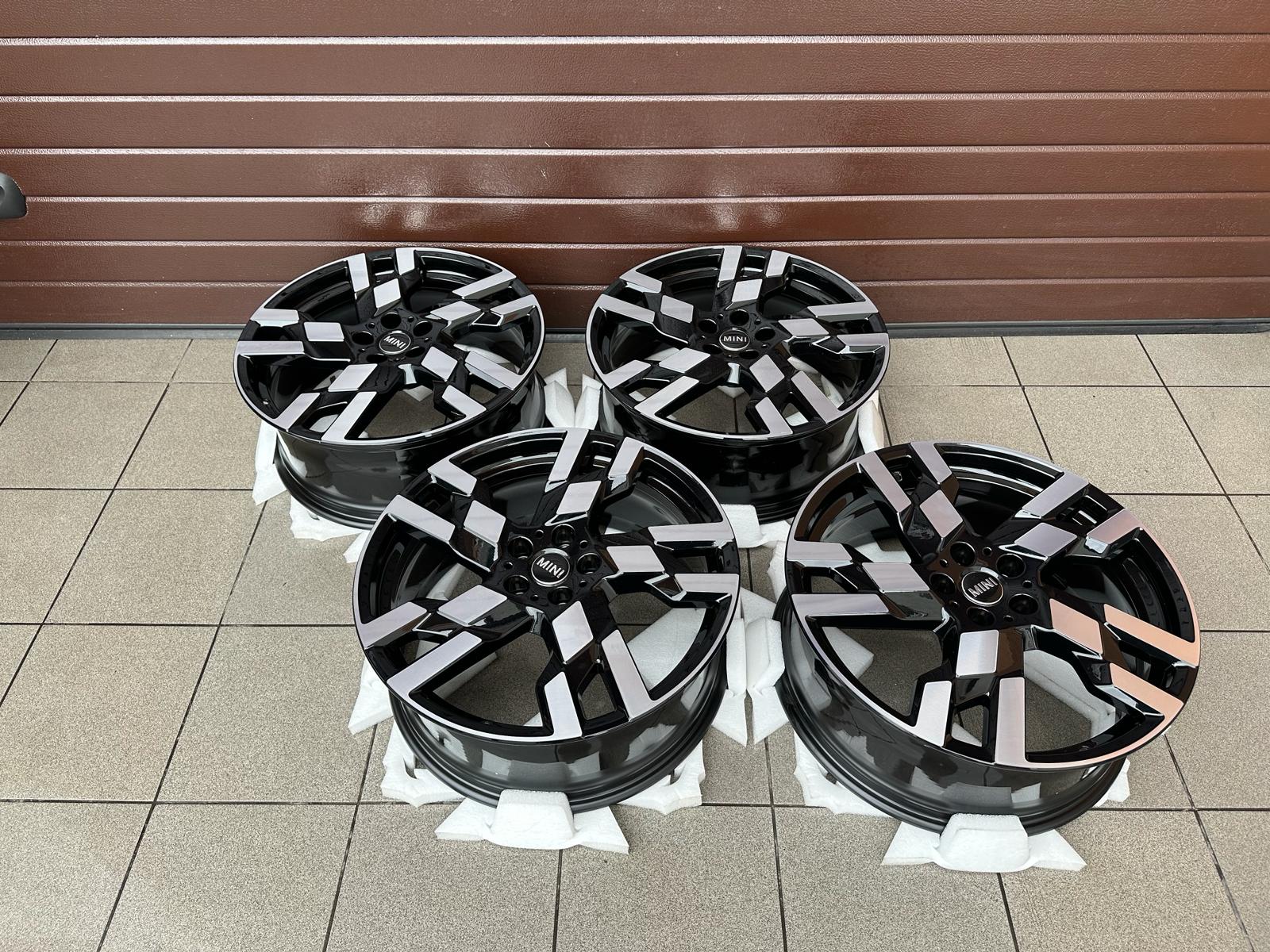 Original Mini Countryman U25 Jcw Flag Spoke 949 bicolor (jet black uni) Wheels set r20