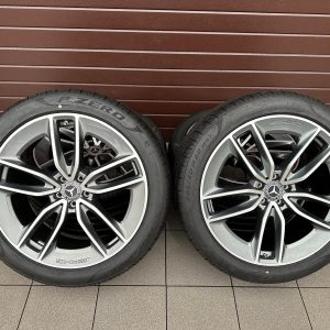 Original GLE W167 GLE Coupe AMG Wheels with pressure sensors, Tires Pirelli P-Zero r22