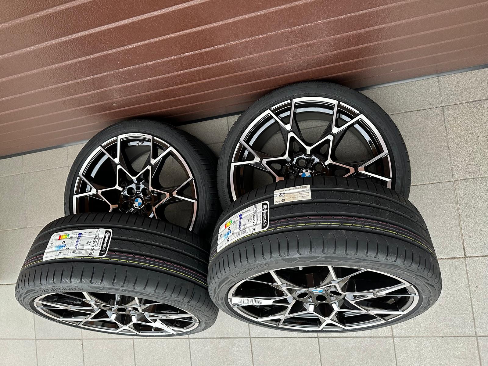 Original G60 G61 i5 M Performance Style 943, Wheels with pressure sensors, Continental r21 - Image 2
