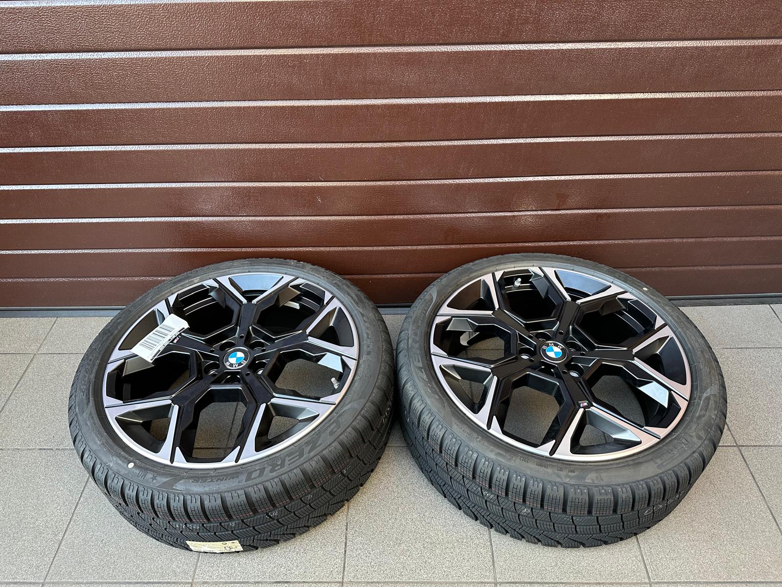 Original X1 U11 X2 U10 M Y-Spoke 872M bicolor (jet black matt) Wheels with pressure sensors, Pirelli winter tires r20 - Image 6
