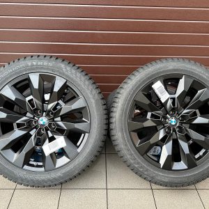 Original Winter G09 XM Style 917M Double Spoke Jet Black, Wheels with pressure sensors, Nokian tires r21