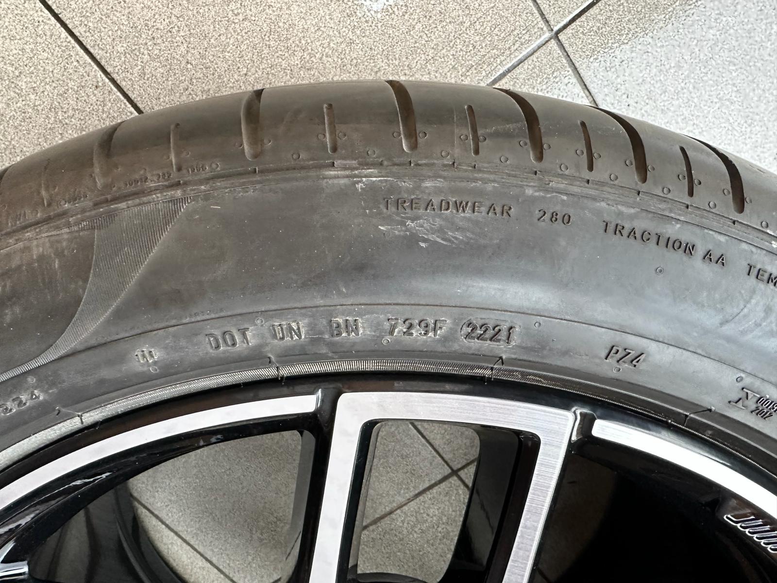 Original AMG GLE Coupe W166 Wheels with pressure sensors, Pirelli tires r21 - Image 6