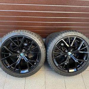 Original G30 G31 Lci M Y-Spoke 845 jet black Wheels With pressure sensors, Pirelli winter tires r19