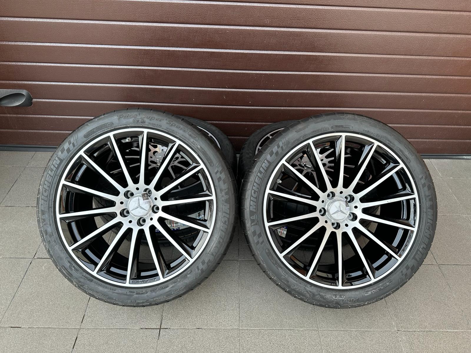 Original W223 Amg S Class Wheels with pressure sensors, Michelin summer tires r20